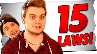 15 UNGLAUBLICHE GESETZE! (feat. iBlali)