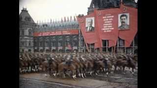 Парад Победы в цвете (реставрация) - 1945 г. [Victory Parade in Moscow, 1945]