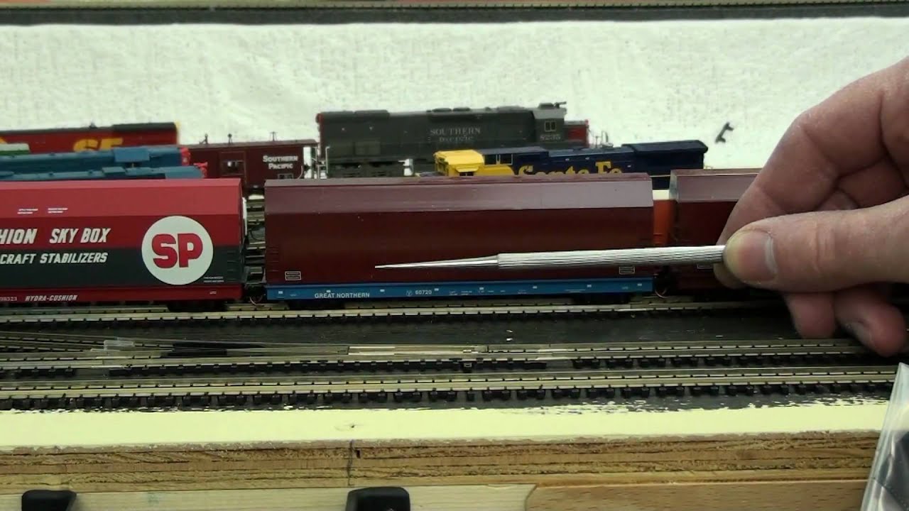 N Scale Uncoupling Tool YouTube
