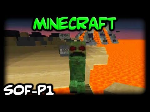 Minecraft - Super Hostile: The Sea Of Flame - Part 1 - YouTube