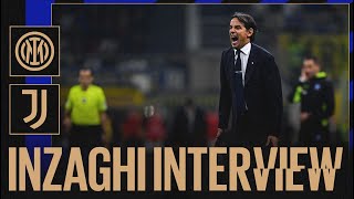 L'INTERVISTA DI SIMONE INZAGHI | INTER 4-4 JUVENTUS ⚫🔵🎙️??