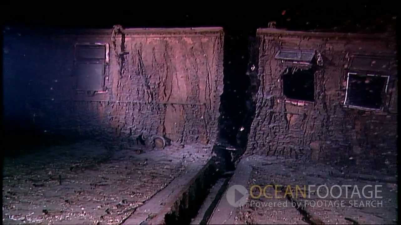 Ocean Footage: Behind the Scenes, Titanic Wreck Underwater - YouTube