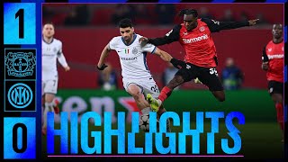 FINISCE 1-0 A LEVERKUSEN | LEVERKUSEN 1-0 INTER | HIGHLIGHTS | UCL 24/25 ⚫🔵?