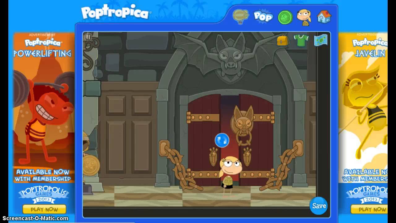 Poptropica Walkthrough- Vampire's Curse Part 2