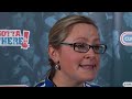2012 Scotties Tournament of Hearts Draw 17 Media Scrum