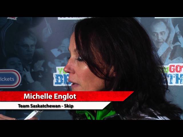 2012 Scotties Tournament of Hearts Draw 17 Media Scrum