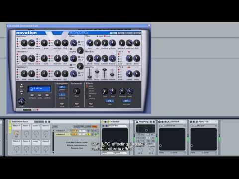 Novation V-Station - Classic Trance Lead Tutorial (1/2) - YouTube