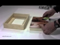 Floater frames for mounted photographs