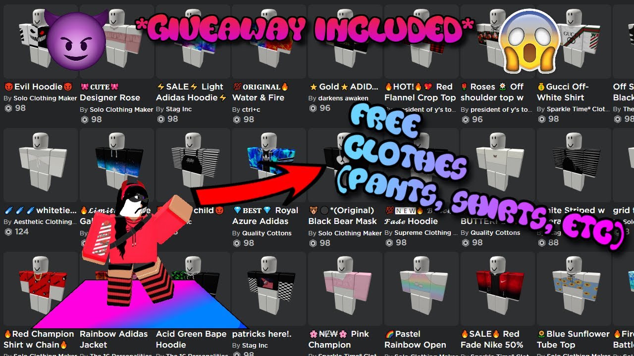 How To Steal Clothes Roblox