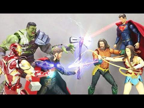 LEGO Avengers vs Justice League Funny Episode