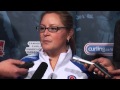 Draw 14 Media Scrum - 2013 Scotties Tournament of Hearts