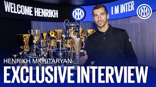 HENRIKH MKHITARYAN  | Exclusive Inter TV Interview | #WelcomeHenrikh IMInter 🎙️⚫🔵?? [SUB ENG]