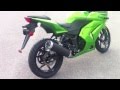2012 Kawasaki Ninja 250 Candy Lime Green - Youtube
