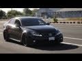 2011 Lexus Isf On 20's Lowered On Kw V3 Adjustable Coilovers 