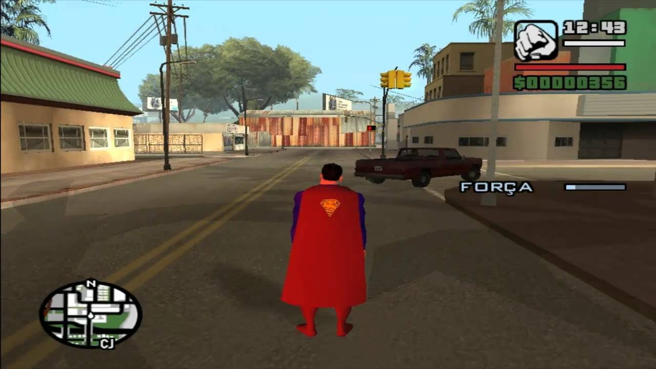 gta san andreas superman mod save game