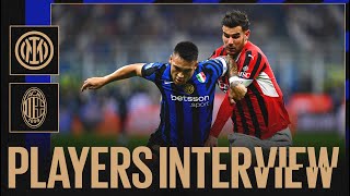 LE INTERVISTE DI LAUTARO E DARMIAN | INTER 1-2 MILAN | PLAYERS INTERVIEW 🎙️⚫🔵??