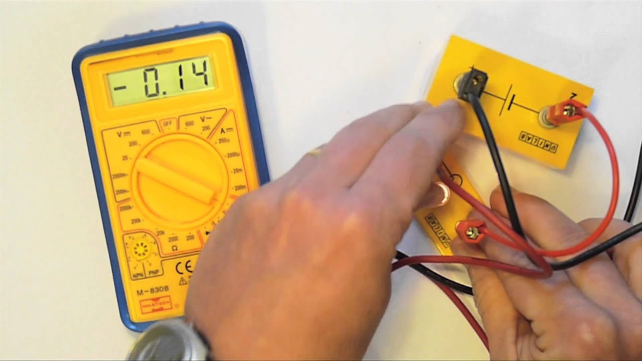 How to Use a Multimeter Measuring Current YouTube