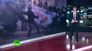 В Риме произошли столкновения протестующих с полицейскими
