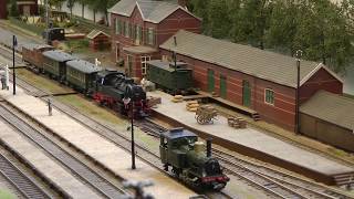 Die kleine Modellbahn im Verkehrsmuseum Winterswijk