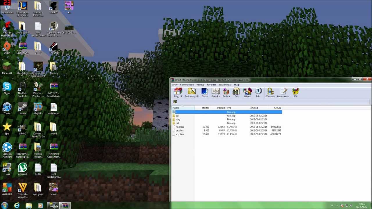 Minecraft How to install smart moving mod without modloader - YouTube