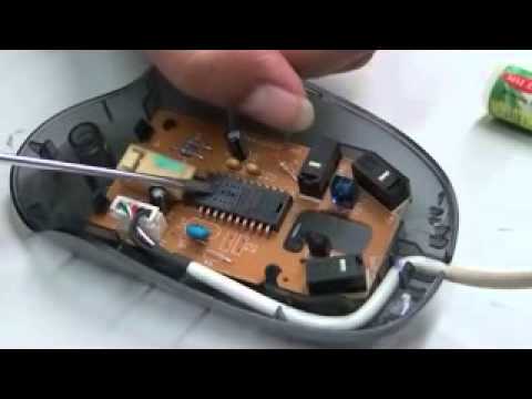how to connect a microsoft standard wireless optical mouse