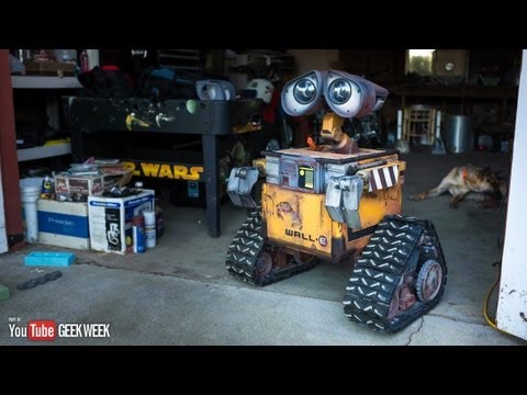 'Making a Real Life-Size Wall-E Robot (Geek Week!)' on ViewPure