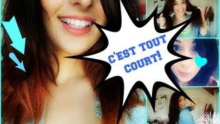 Ma nouvelle coiffure ! (Passée de long à court )