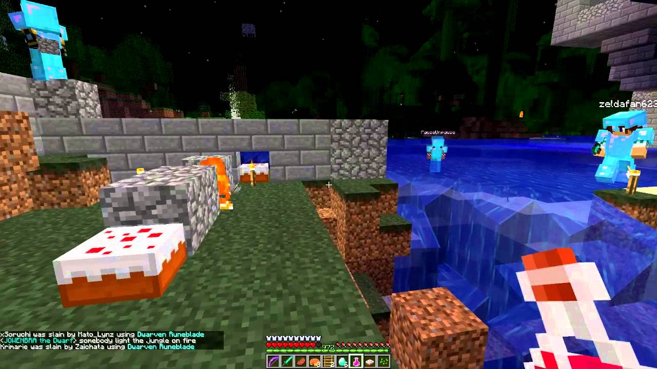 Dwarves vs Zombies with Mindcrackers - E02 - OMG Volcano! - YouTube