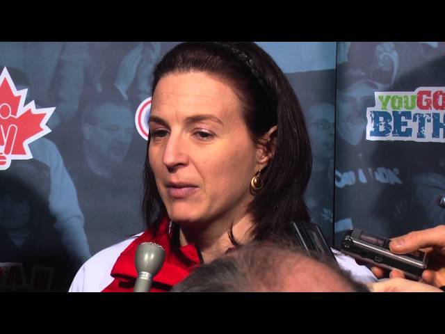 Page Playoff 3 vs 4 Media Scrum - 2013 Scotties Tournament of Hearts