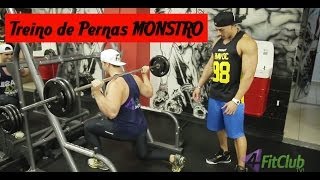 Treino de Pernas MONSTRO - FIKAGRANDEPORRA