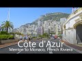 Cte d'Azur (French Riviera) Scenic Drive 4K  Menton - Monaco - A8[1]