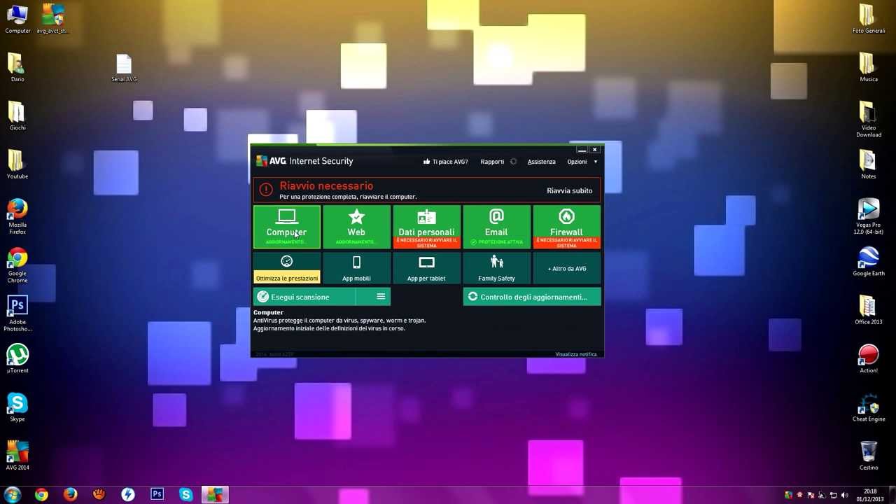 Come scaricare e attivare AVG 2014 | Turoial iTa | Serial in ...