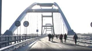Otwarcie nowego mostu w Toruniu 08 12 2013