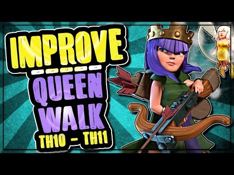 Download IMPROVE YOUR ATTACKS WITH A QUEEN WALK | TH10 - TH11 AQ WALK GUIDE | Clash of Clans