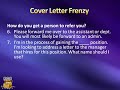 Cover Letter For Resume