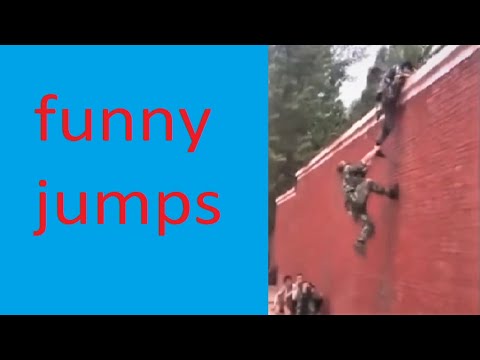 FUNNY / MOST FUNNY JUMPS! Try not to laugh