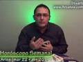 Video Horscopo Semanal ARIES  del 16 al 22 Marzo 2008 (Semana 2008-12) (Lectura del Tarot)