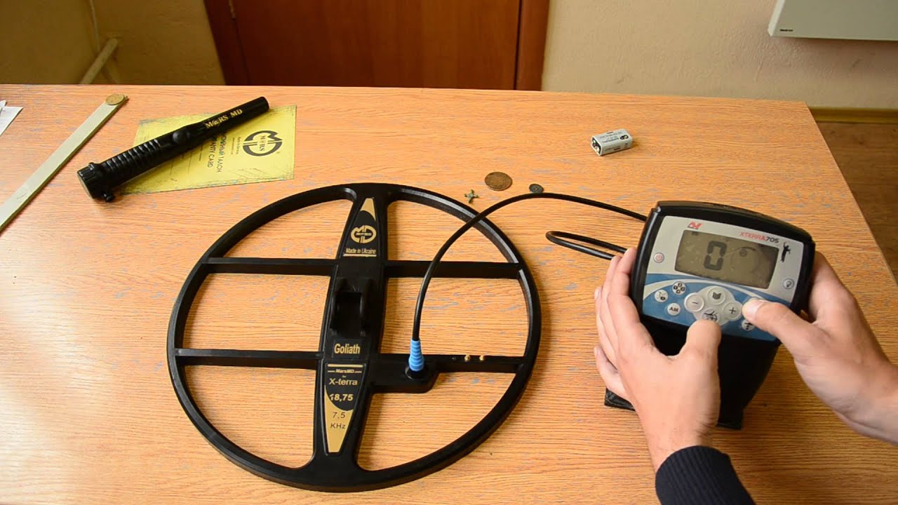 Двухчастотная катушка для x-terra / two frequency coil for x.