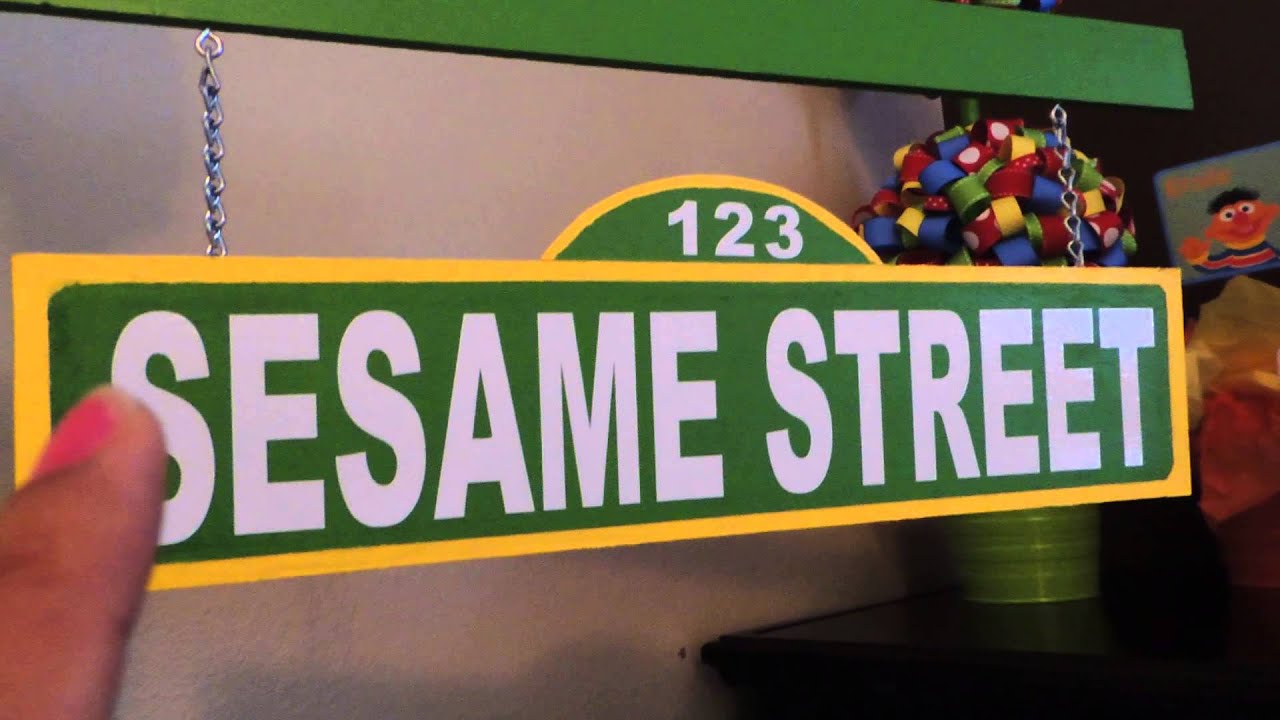 Sesame Street DIY Party Decor - YouTube