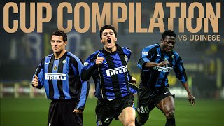 IL TACCO DI SOLARI, LA MAGIA DI ZANETTI ✨ | INTER HISTORY | CUP COMPILATION vs UDINESE ⚽