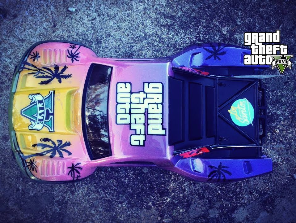 GTA V RC CAR Grand Theft Auto 5 Custom Paint YouTube