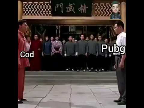 pubg vs cod funny action fight must watch video😂😂😍😍