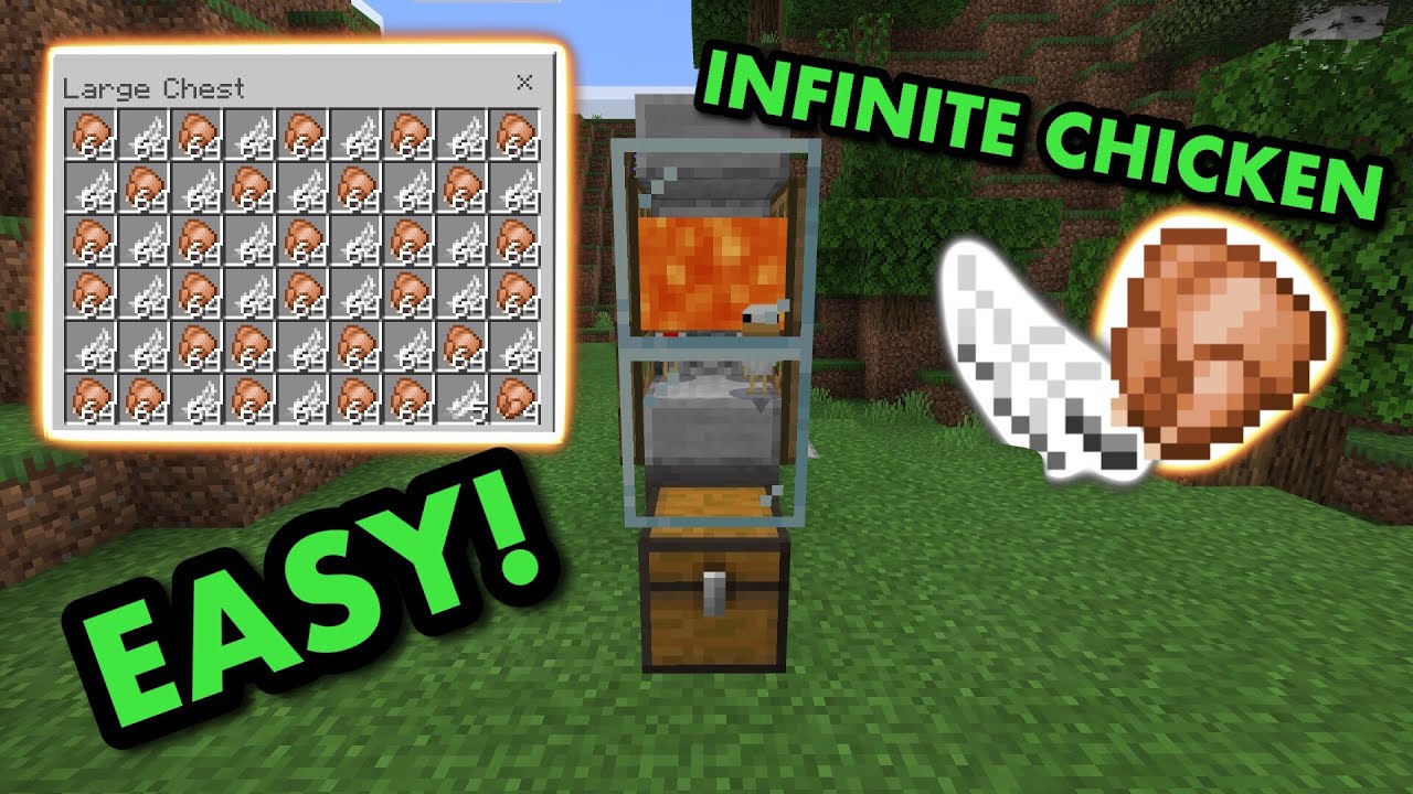 How To Make A Chicken Lay Eggs In Minecraft Pe