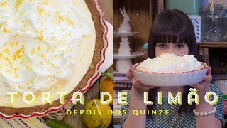 Torta de Limão Depois dos Quinze - ICKFD #09 Vídeo 100!!!