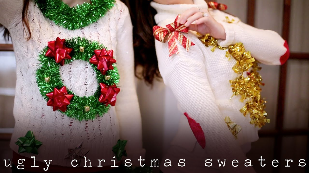 Make your own ugly christmas sweater ideas photos 2017 Make your own ugly christmas sweater ideas photos 2017