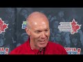 Draw 5 Media Scrum - 2012 Capital One Canada Cup