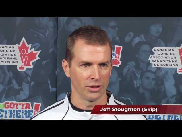 Draw 5 Media Scrum - 2012 Capital One Canada Cup