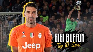 Gianluigi Buffon - Top Ten Saves | #theGOATkeeper | Juventus