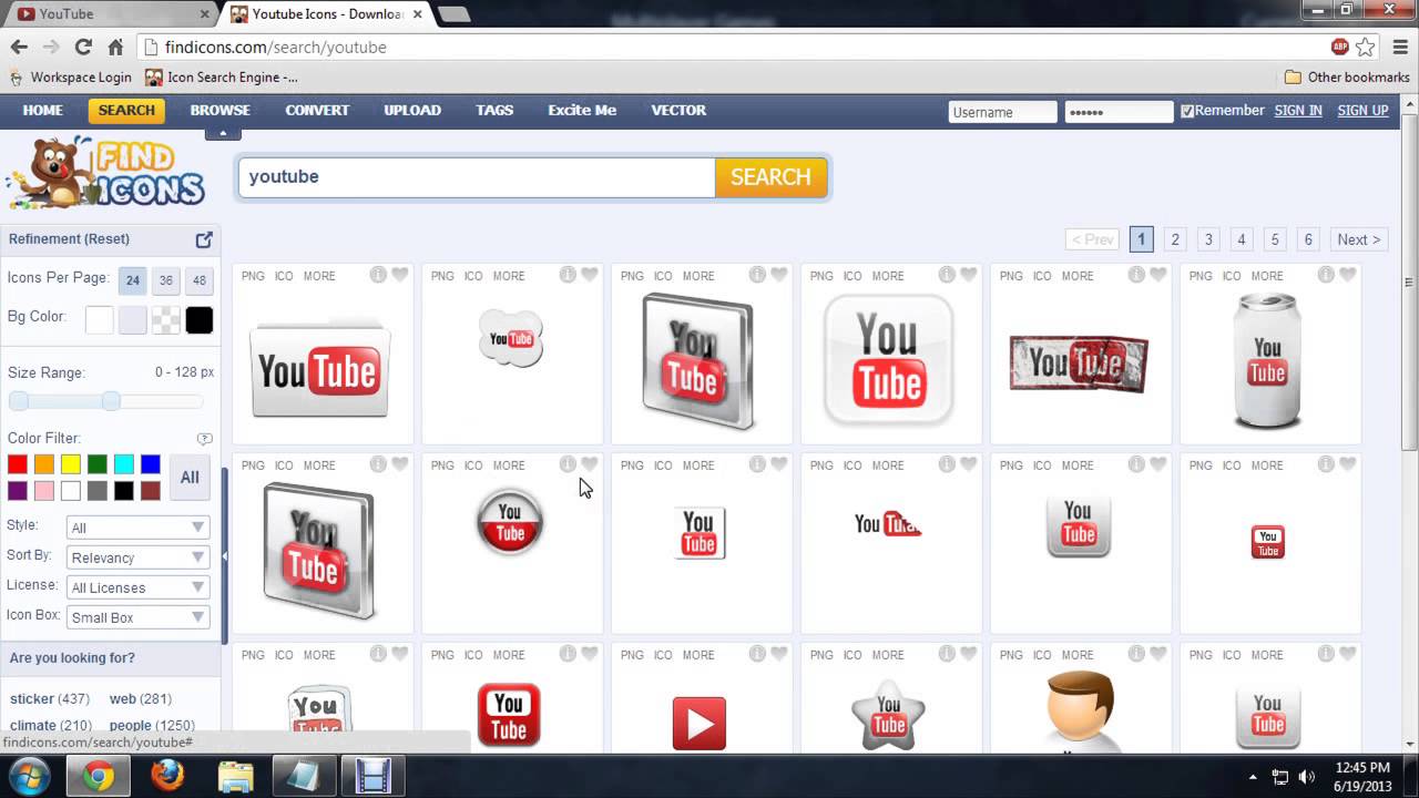 how to get youtube icon on desktop