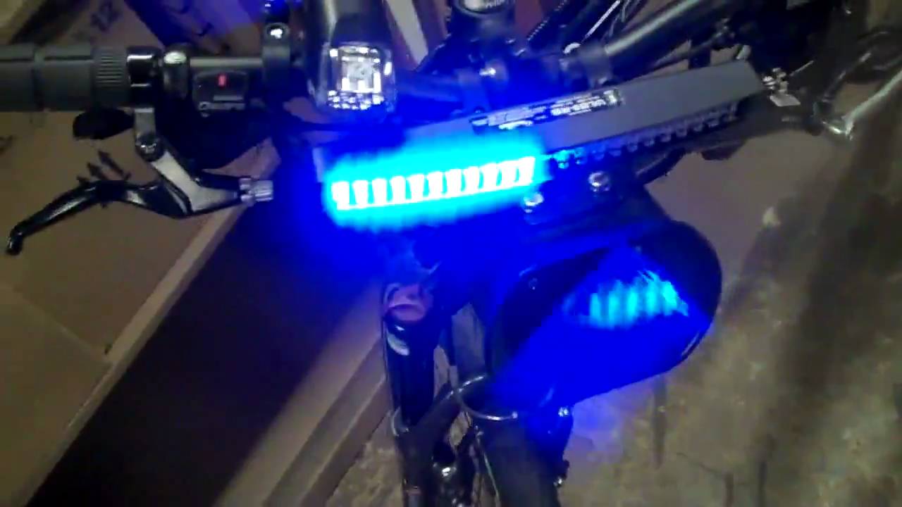 police led light for bike